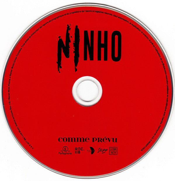 Ninho - Comme Prévu (CD, Album, RE) - De Platen Aap – Vinylwinkel in Brielle & online webshop voor muziekliefhebbers