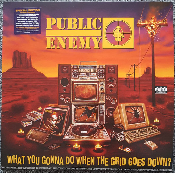 Public Enemy - What You Gonna Do When The Grid Goes Down? (LP, Album, S/Edition) - De Platen Aap – Vinylwinkel in Brielle & online webshop voor muziekliefhebbers