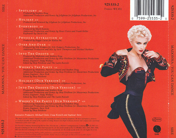 Madonna - You Can Dance (CD, Comp, P/Mixed) - De Platen Aap – Vinylwinkel in Brielle & online webshop voor muziekliefhebbers