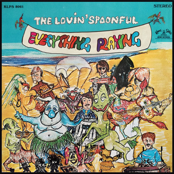 The Lovin' Spoonful - Everything Playing (LP, Album, H.V) - De Platen Aap – Vinylwinkel in Brielle & online webshop voor muziekliefhebbers