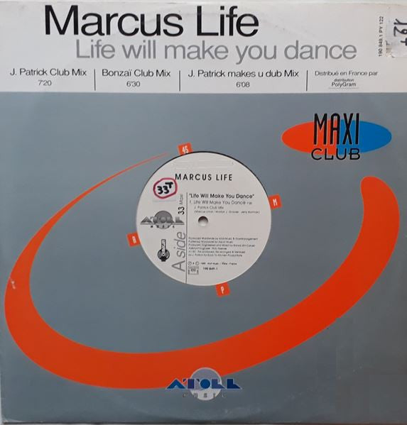 Marcus Life : Life Will Make You Dance (12")