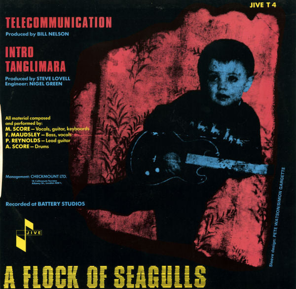 A Flock Of Seagulls : Telecommunication (12", Single)