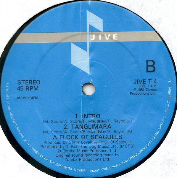 A Flock Of Seagulls : Telecommunication (12", Single)