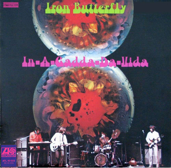 Iron Butterfly : In-A-Gadda-Da-Vida (LP, Album, RE)