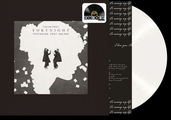 Taylor Swift Featuring Post Malone : Fortnight (7", RSD, Single, Whi)