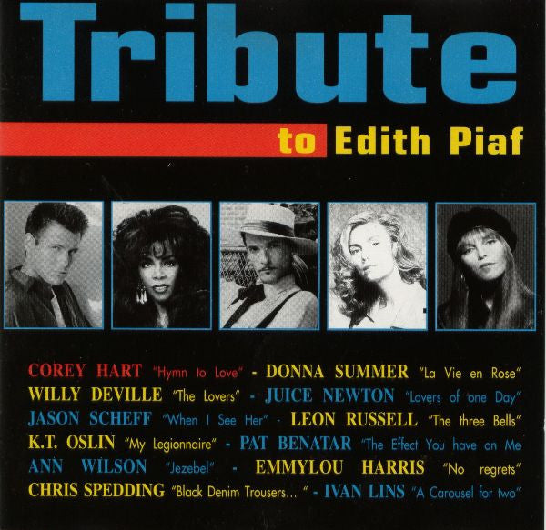 Various - Tribute To Edith Piaf (CD, Album, Comp) - De Platen Aap – Vinylwinkel in Brielle & online webshop voor muziekliefhebbers