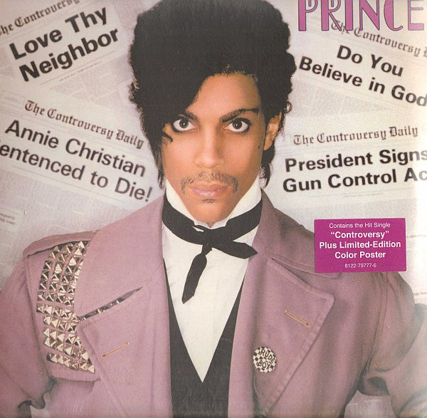 Prince - Controversy (LP, Album, Ltd, RE, RM) - De Platen Aap – Vinylwinkel in Brielle & online webshop voor muziekliefhebbers