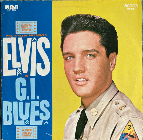 Elvis Presley : G.I. Blues (LP, Album, RE)