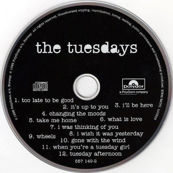The Tuesdays : The Tuesdays (CD, Album)