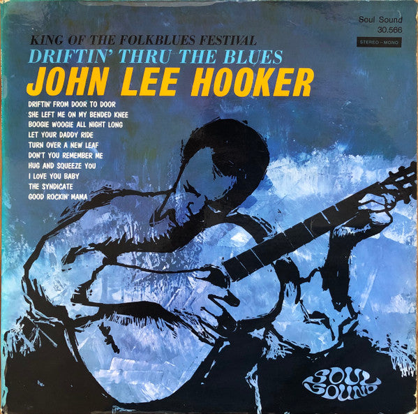 John Lee Hooker : Driftin' Thru The Blues (LP, Album)