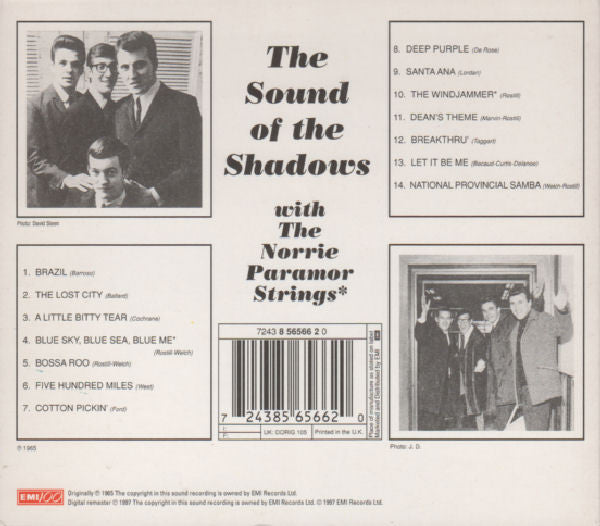The Shadows - The Sound Of The Shadows (CD, Album) - De Platen Aap – Vinylwinkel in Brielle & online webshop voor muziekliefhebbers