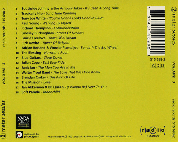 Various : 2 Meter Sessies - Volume 3 (CD, Comp)