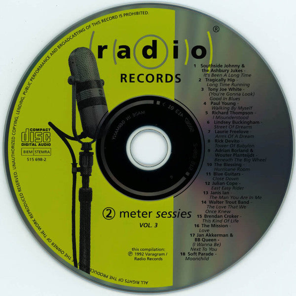 Various : 2 Meter Sessies - Volume 3 (CD, Comp)