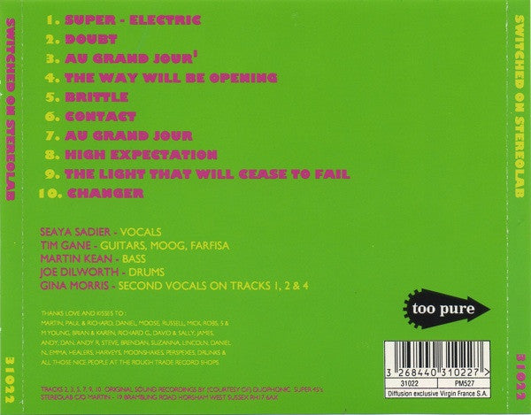 Stereolab : Switched On (CD, Comp)