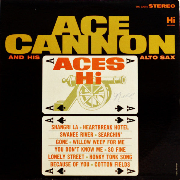 Ace Cannon : Aces Hi (LP, Album)