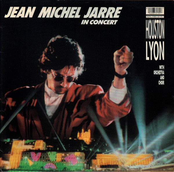 Jean Michel Jarre* : In Concert / Houston-Lyon (LP, Album, RE, Gat)