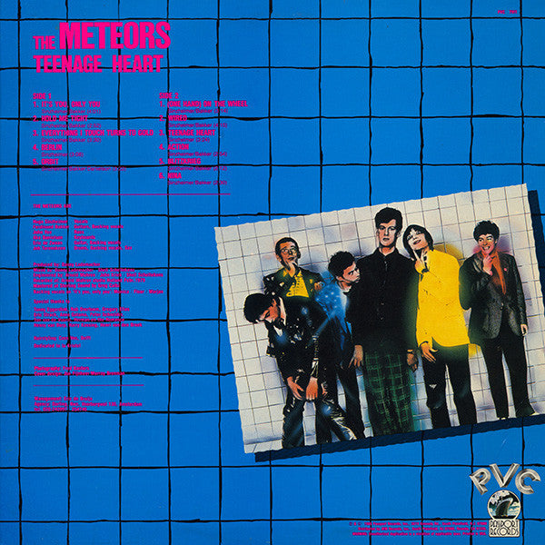 The Meteors : Teenage Heart (LP, Album)