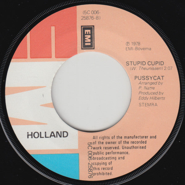 Pussycat (2) : Same Old Song / Stupid Cupid (7", Single)