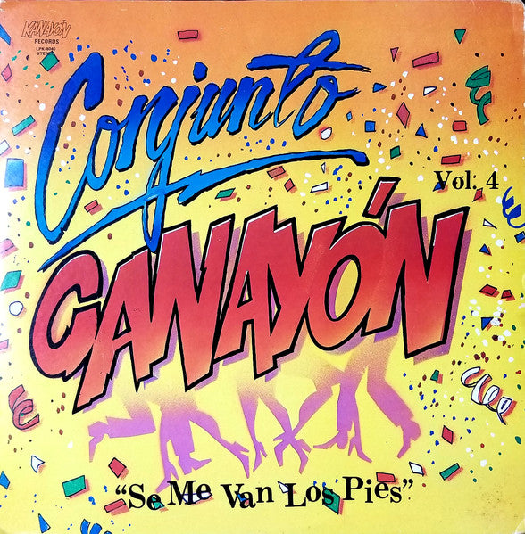 Conjunto Canayón* : Se Me Van Los Pies - Vol. 4 (LP, Album)