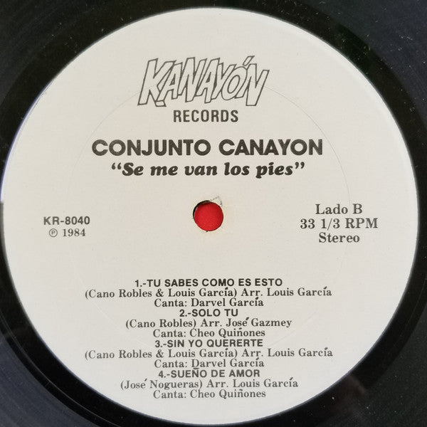 Conjunto Canayón* : Se Me Van Los Pies - Vol. 4 (LP, Album)