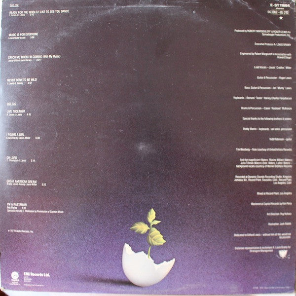 Inner Circle : Ready For The World (LP, Album)