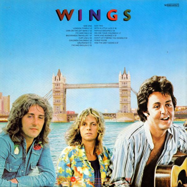 Wings - London Town (LP, Album) - De Platen Aap – Vinylwinkel in Brielle & online webshop voor muziekliefhebbers
