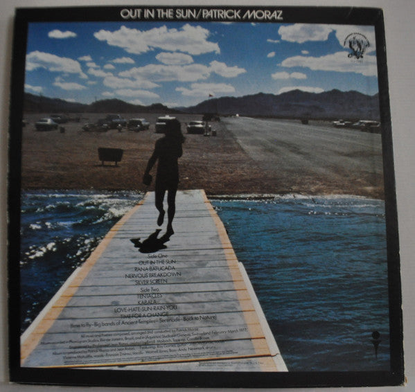 Patrick Moraz : Out In The Sun (LP, Album, Promo)