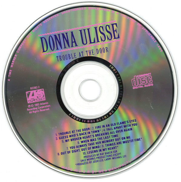 Donna Ulisse : Trouble At The Door (CD, Album)