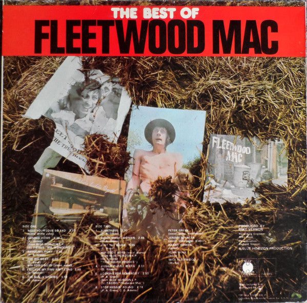 Fleetwood Mac - The Best Of Fleetwood Mac (LP, Comp) - De Platen Aap – Vinylwinkel in Brielle & online webshop voor muziekliefhebbers