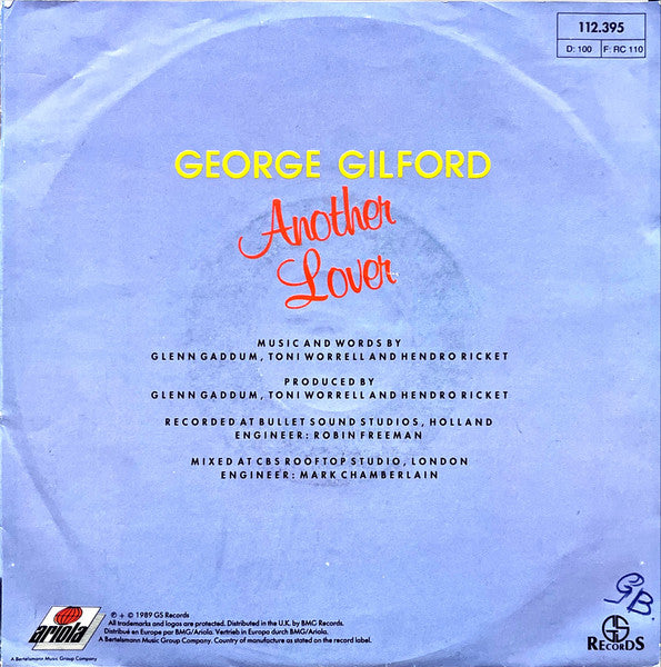 George Gilford : Another Lover (7", Single)