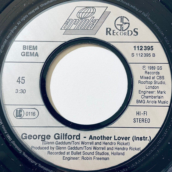 George Gilford : Another Lover (7", Single)