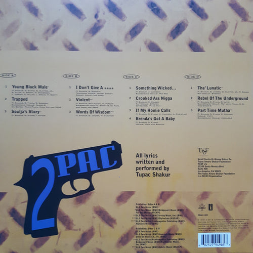 2Pac - 2Pacalypse Now (2xLP, Album, RE, 180) - De Platen Aap – Vinylwinkel in Brielle & online webshop voor muziekliefhebbers