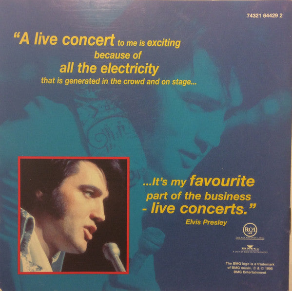 Elvis Presley - The Concert - 1999 World Tour (2xCD, Comp) - De Platen Aap – Vinylwinkel in Brielle & online webshop voor muziekliefhebbers