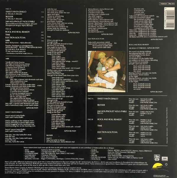 Alpha Blondy And The Solar System : Revolution (LP, Album)