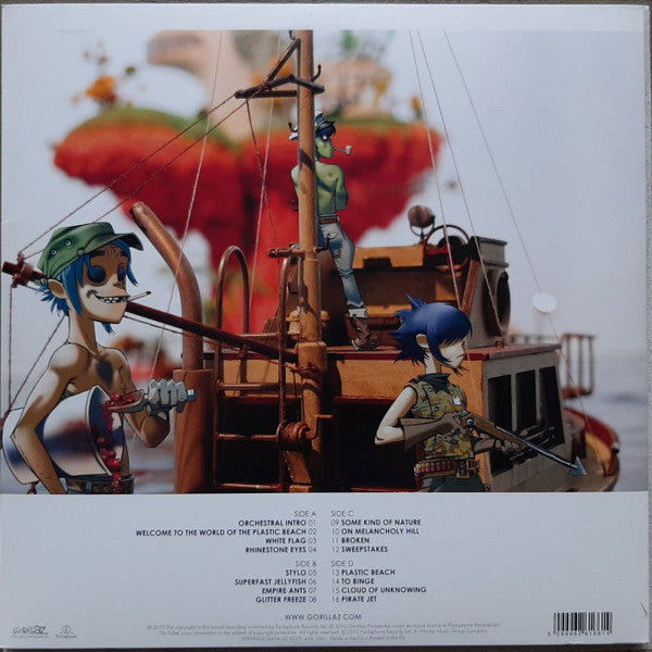 Gorillaz : Plastic Beach (2xLP, Album, RP, 180)