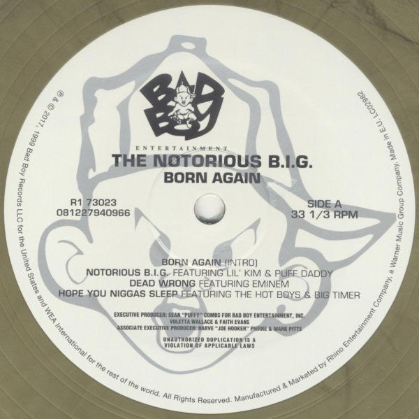 Notorious B.I.G. - Born Again (2xLP, Album, RSD, Ltd, RE, Gol) - De Platen Aap – Vinylwinkel in Brielle & online webshop voor muziekliefhebbers