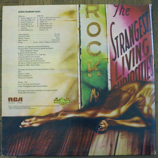 Bowie* : Diamond Dogs (LP, Album, Gat)