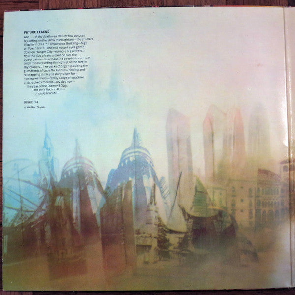 Bowie* : Diamond Dogs (LP, Album, Gat)