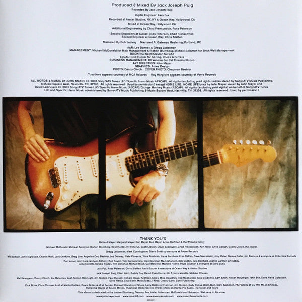 John Mayer - Heavier Things (LP, Album, RE, 180) - De Platen Aap – Vinylwinkel in Brielle & online webshop voor muziekliefhebbers