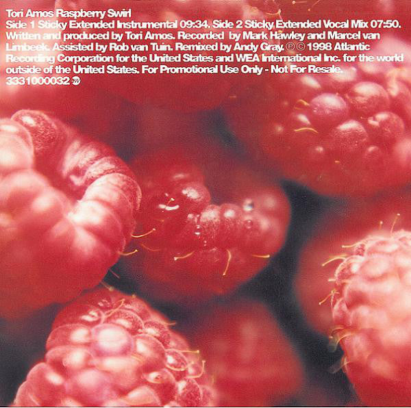 Tori Amos - Raspberry Swirl (12", Promo) - De Platen Aap – Vinylwinkel in Brielle & online webshop voor muziekliefhebbers