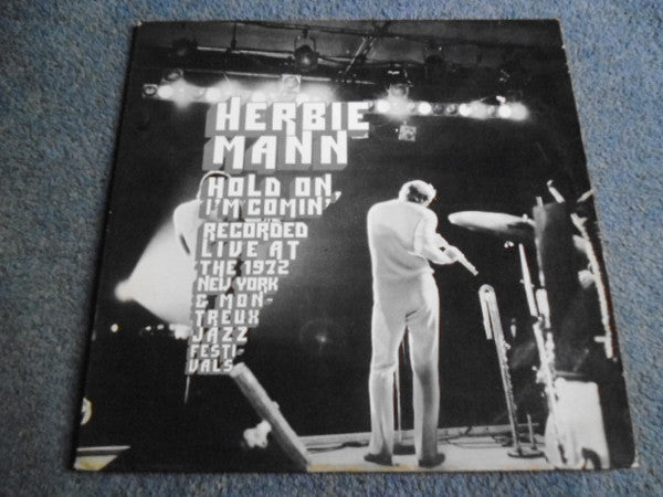 Herbie Mann : Hold On, I'm Comin' (LP, Album)