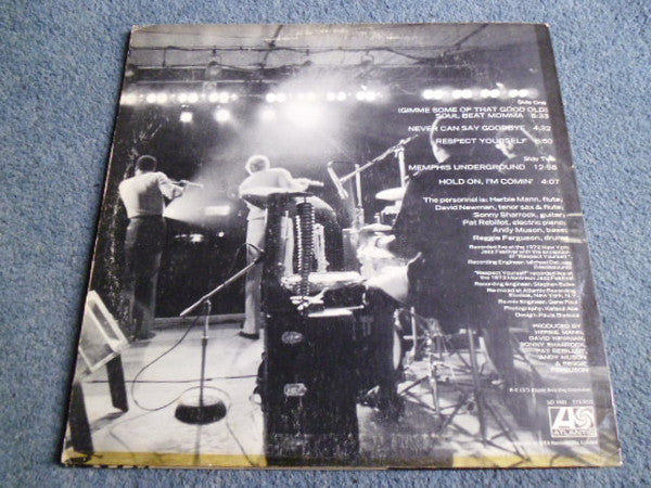 Herbie Mann : Hold On, I'm Comin' (LP, Album)