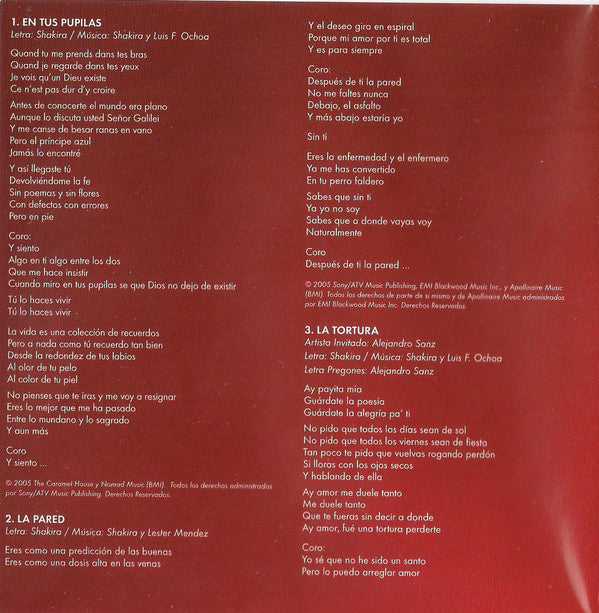 Shakira - Fijación Oral Vol. 1 (CD, Album) - De Platen Aap – Vinylwinkel in Brielle & online webshop voor muziekliefhebbers