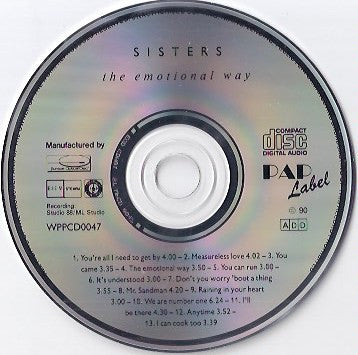 Sisters - The Emotional Way (CD, Album) - De Platen Aap – Vinylwinkel in Brielle & online webshop voor muziekliefhebbers