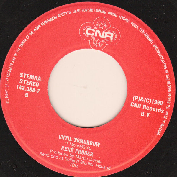 René Froger : Are You Ready For Loving Me (The 7" PWL Beach-Mix) (7", Single)