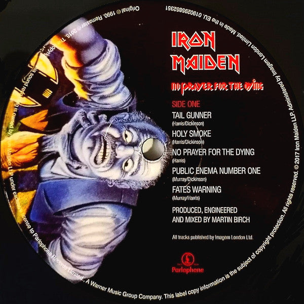Iron Maiden : No Prayer For The Dying (LP, Album, RE, RM, 180)