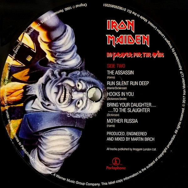 Iron Maiden : No Prayer For The Dying (LP, Album, RE, RM, 180)