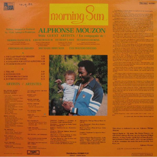 Alphonse Mouzon : Morning Sun (LP, Album)