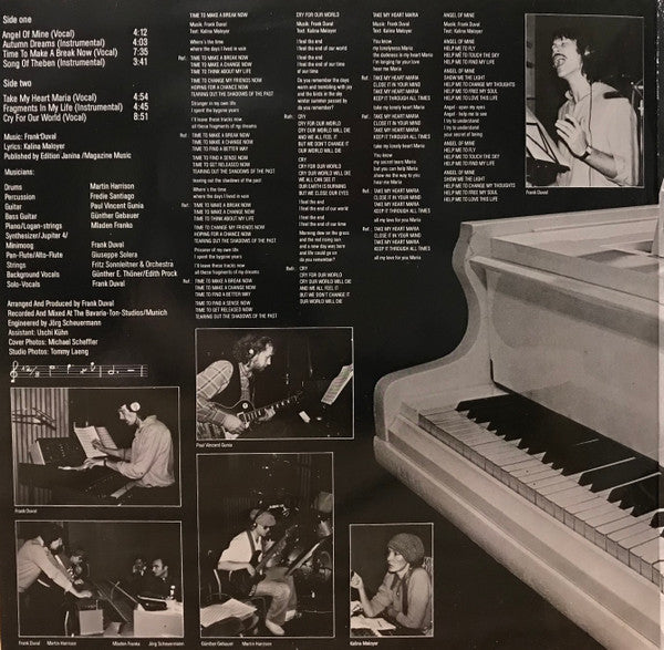 Frank Duval & Orchestra : Angel Of Mine (LP, Album, Gat)