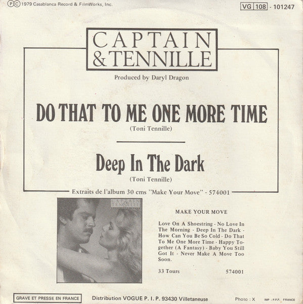 Captain & Tennille* : Do That To Me One More Time (7", Single)